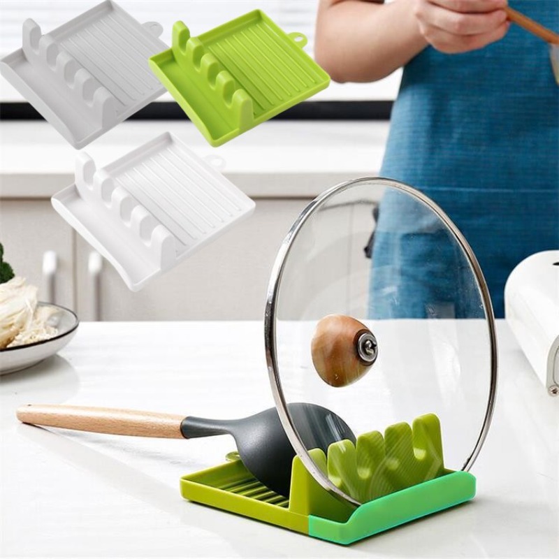 Kitchen Gadgets Under 100 - Novo verde pote tampa rack suporte