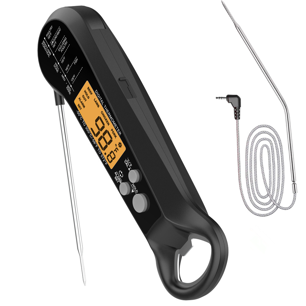 Instant Read Thermometer - Termômetro Digital Profissional para Carne com