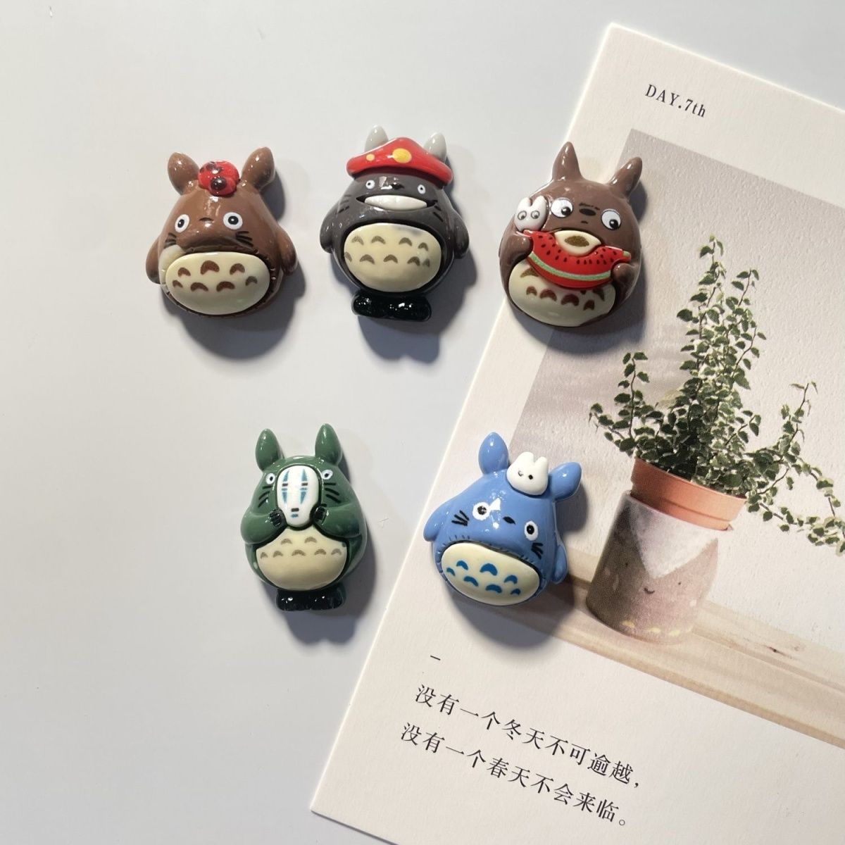 Kitchen Gadgets Best - Imã de Geladeira de Resina Totoro