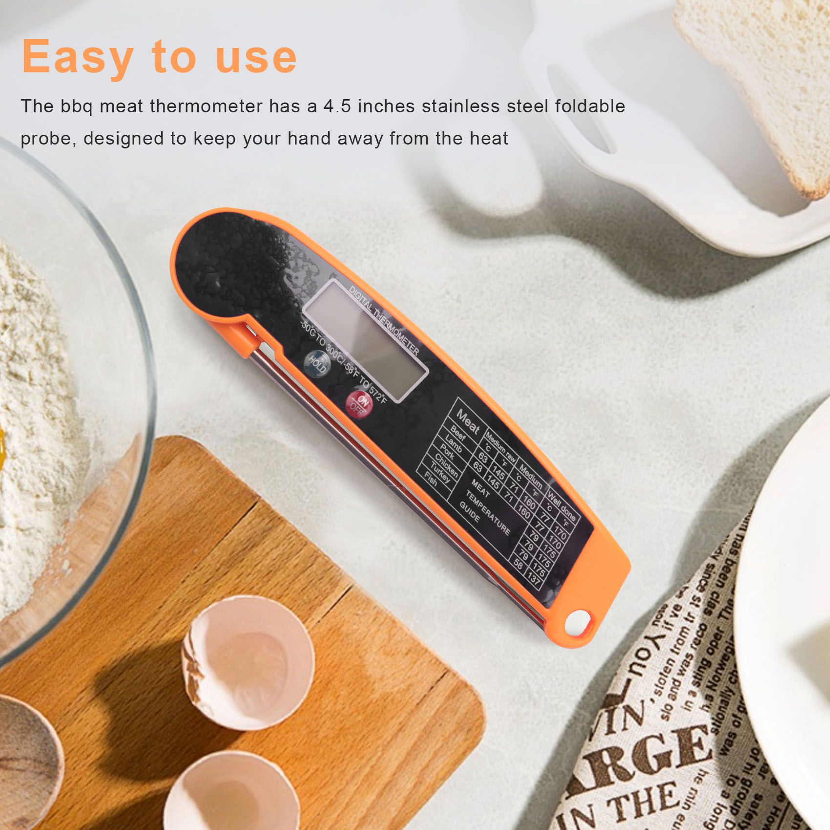 Termômetro Digital de Leitura  - Instant Read Thermometer avaliação e preço