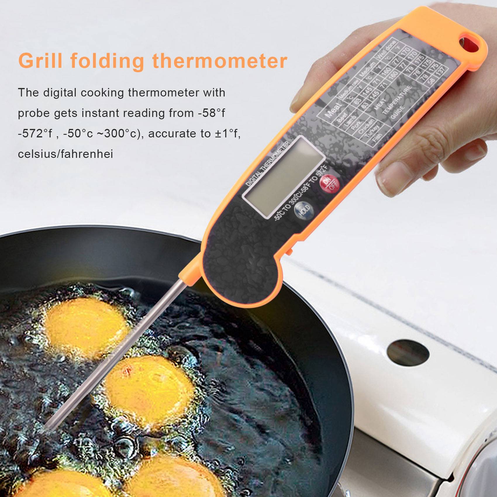 Termômetro Digital de Leitura  - Instant Read Thermometer avaliação e preço