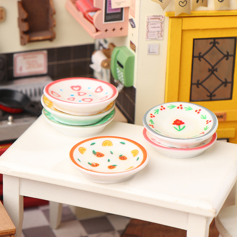5 pçs 1/12 casa de bonecas min - Kitchen Gadgets Best avaliação e preço