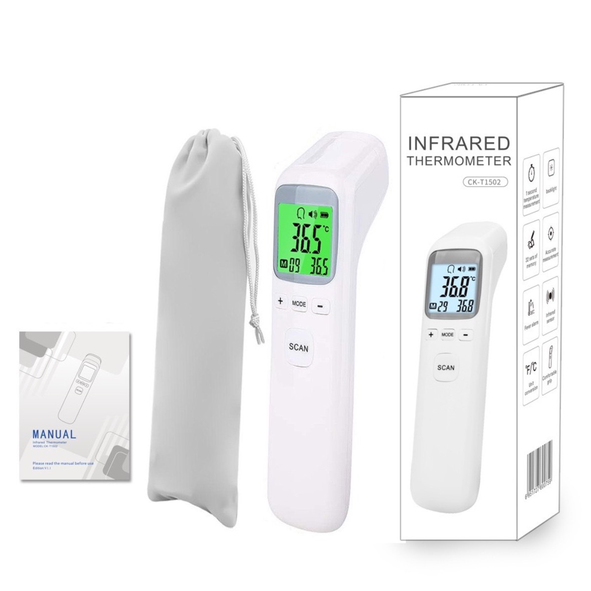 Termômetro para Adultos e Cria - Instant Read Thermometer avaliação e preço