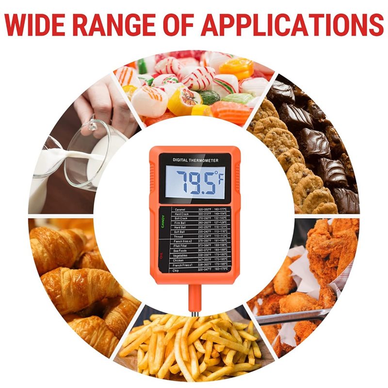 Termômetro Digital Y42A-TP510  - Instant Read Thermometer avaliação e preço