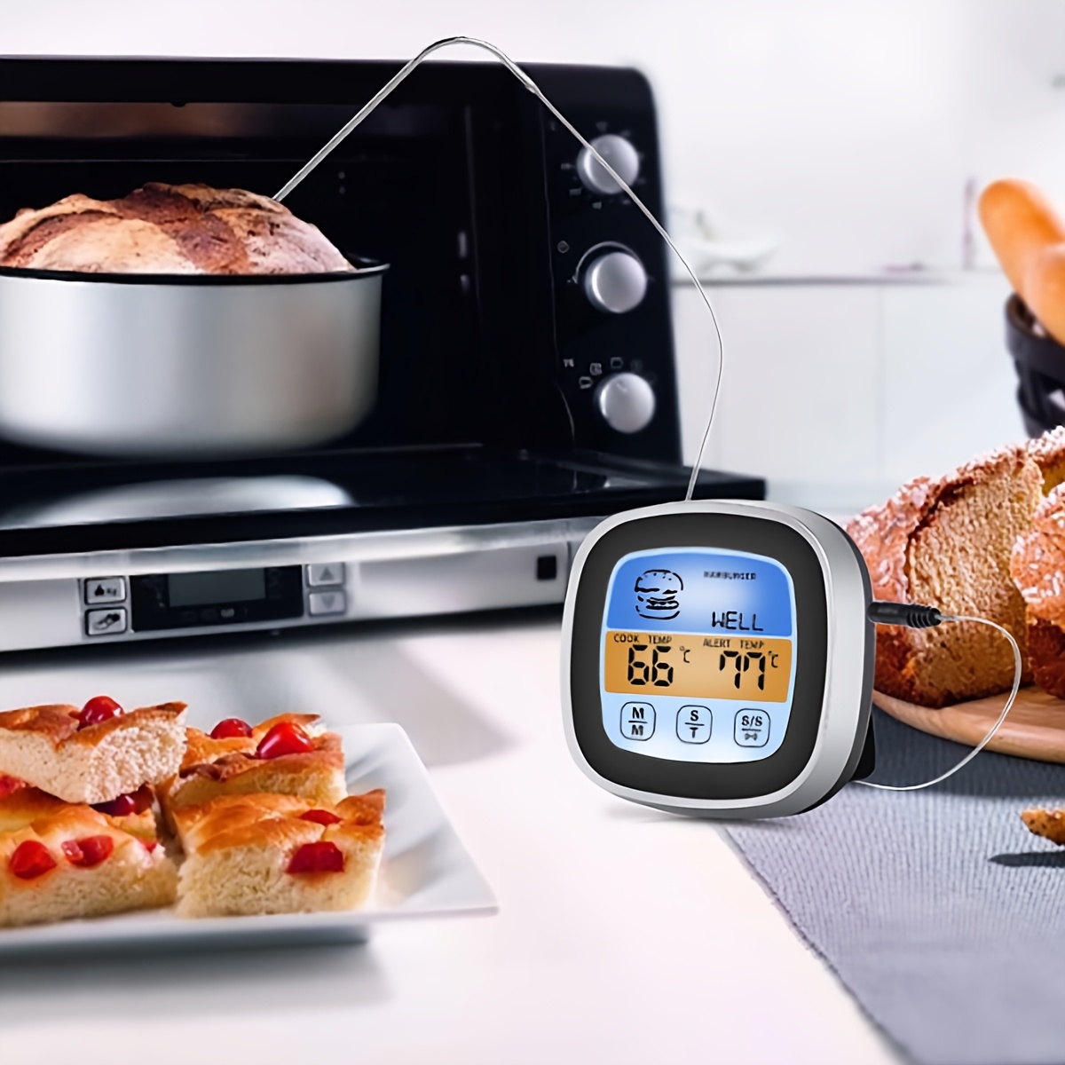 Termômetro Digital para Carne  - Instant Read Thermometer avaliação e preço