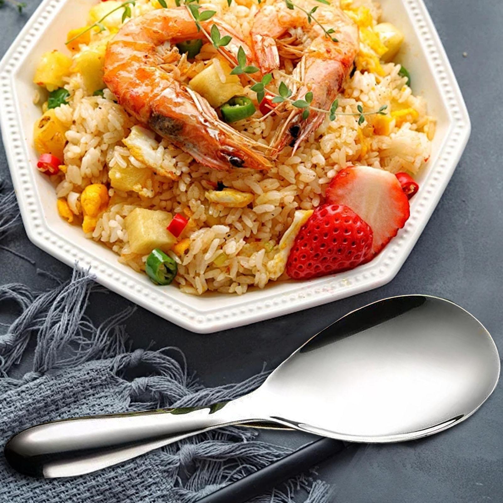 Colher de arroz de aço inoxidá - Kitchen Gadgets Under 100 avaliação e preço