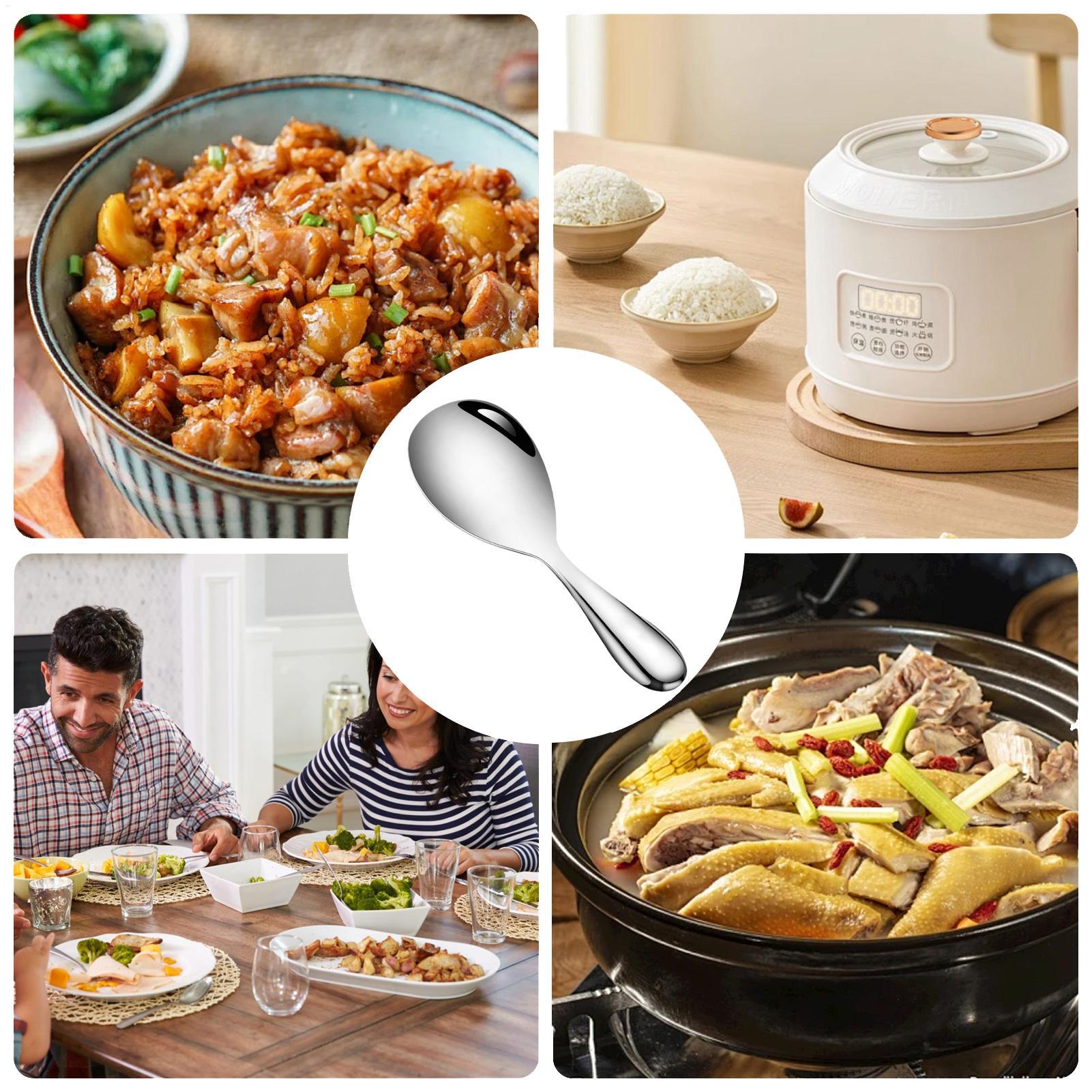 Colher de arroz de aço inoxidá - Kitchen Gadgets Under 100 avaliação e preço
