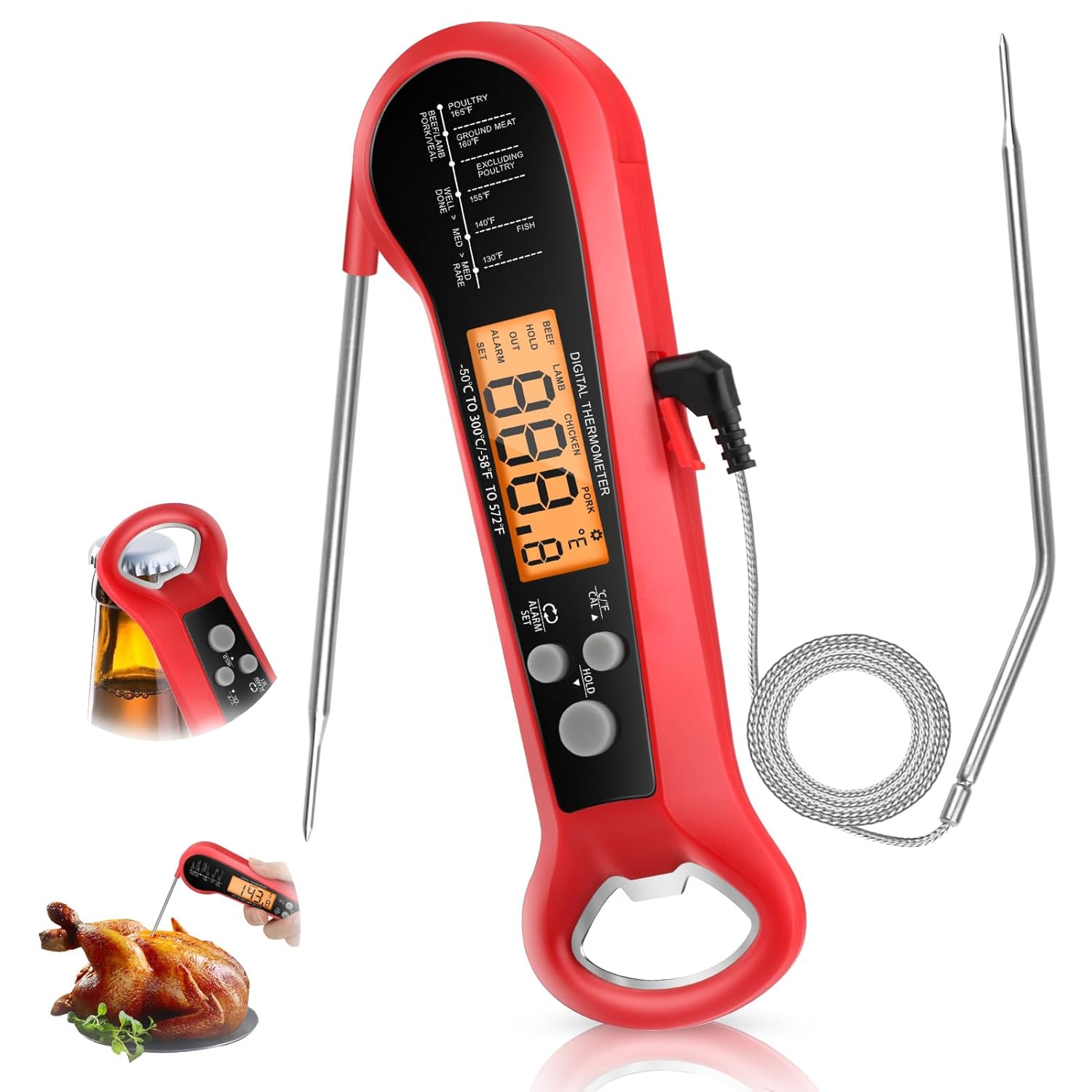 Termômetro Digital Profissiona - Instant Read Thermometer avaliação e preço