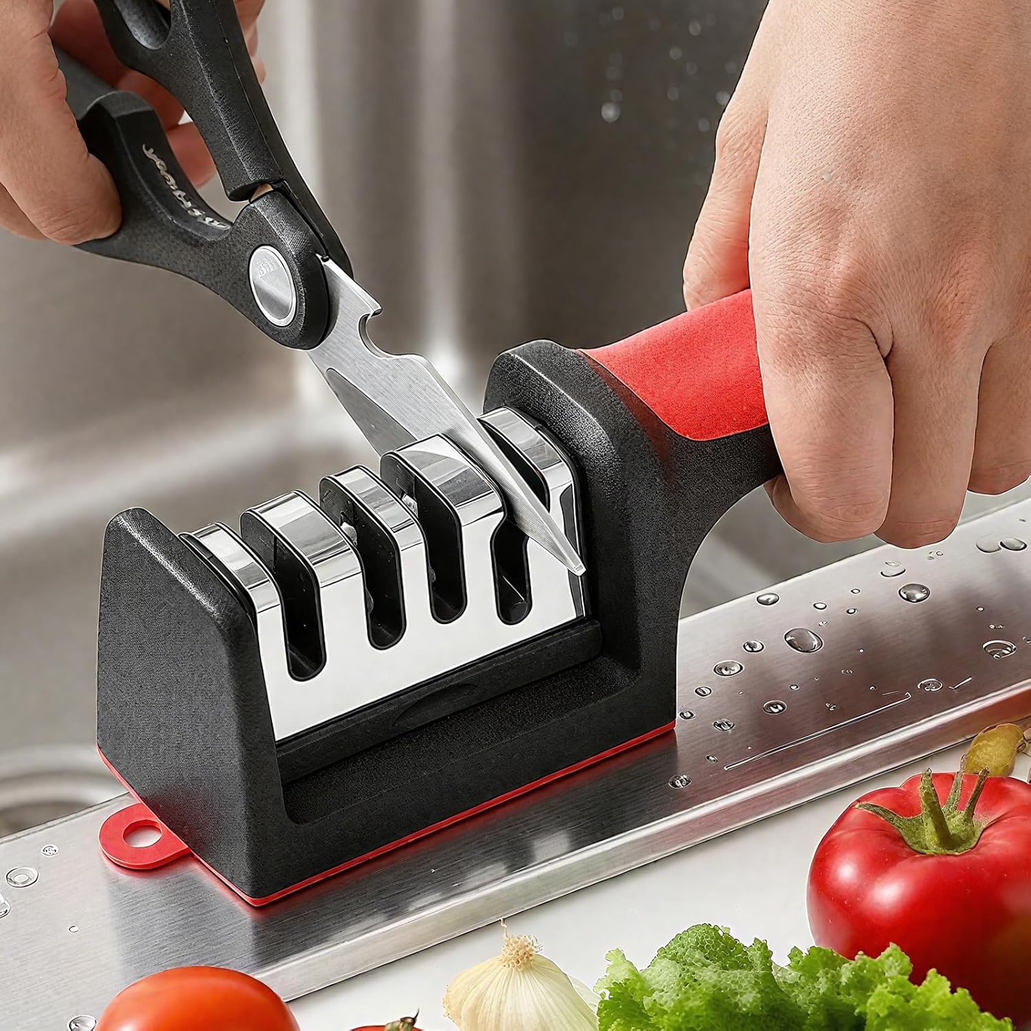 Afiador de Facas Multifunciona - Knife Sharpener avaliação e preço